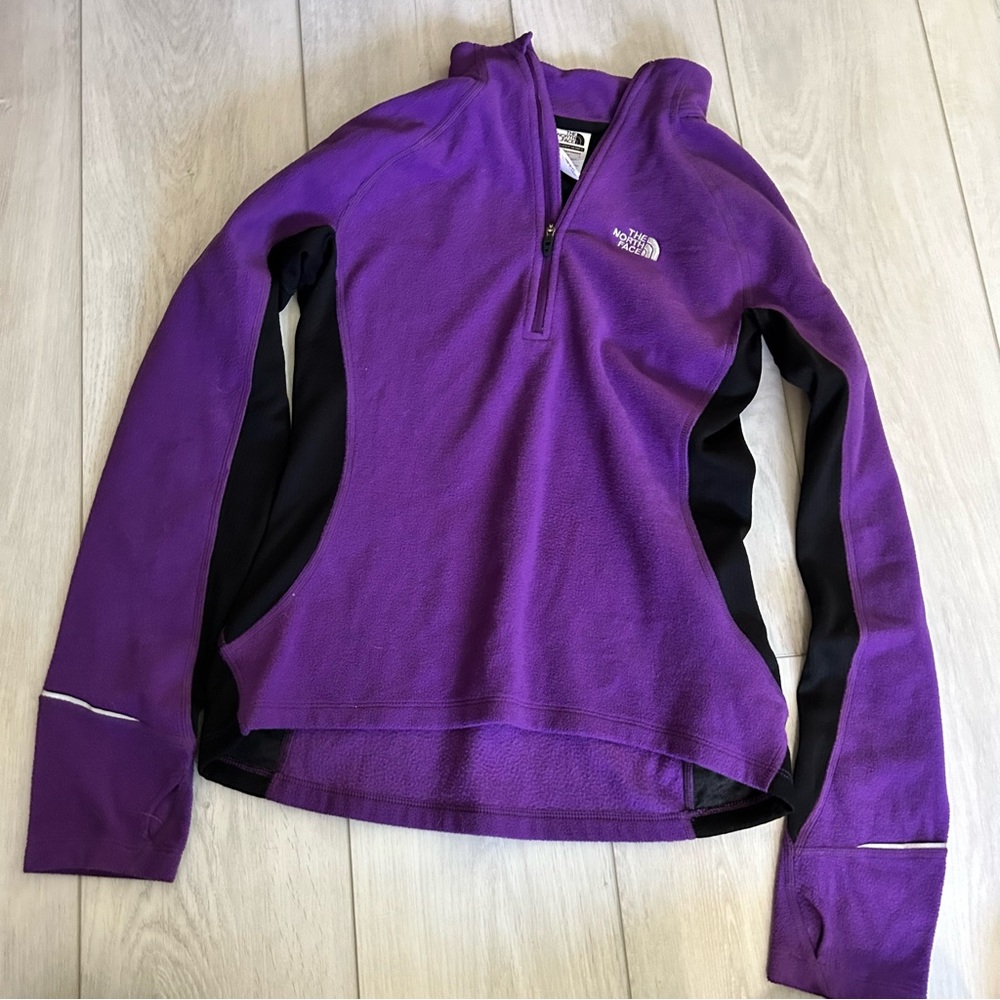 Purple North Face Pullover